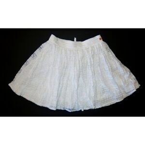 Matilda Jane 435 Hello Lovely Delightful Darling pull on skirt off white lace 14
